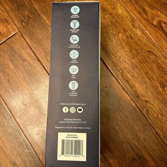 InfusionPro Sport 32 oz. Top Loading Infuser - Picture 6 of 8